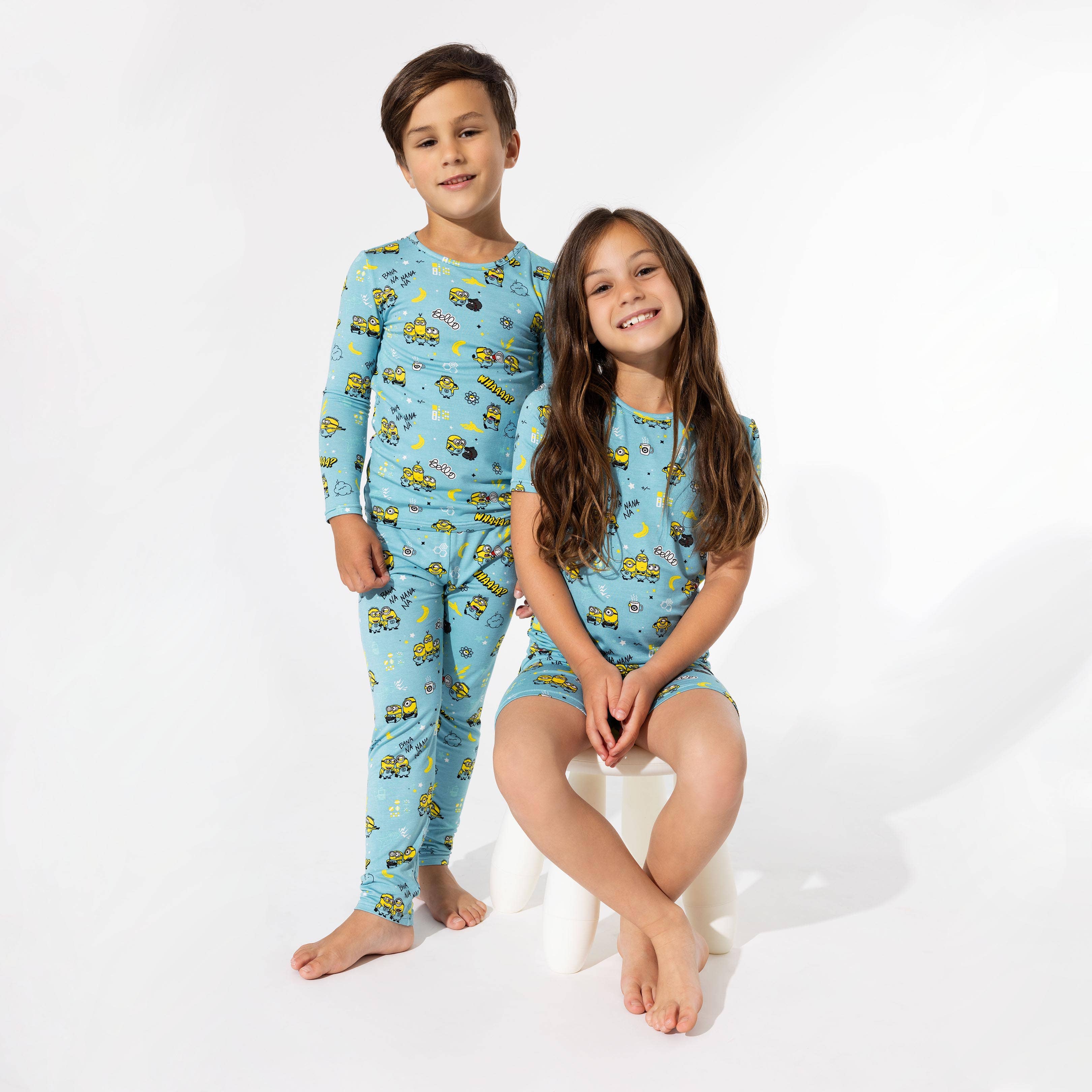 Minions Bello Banana Bamboo Kids Pajamas