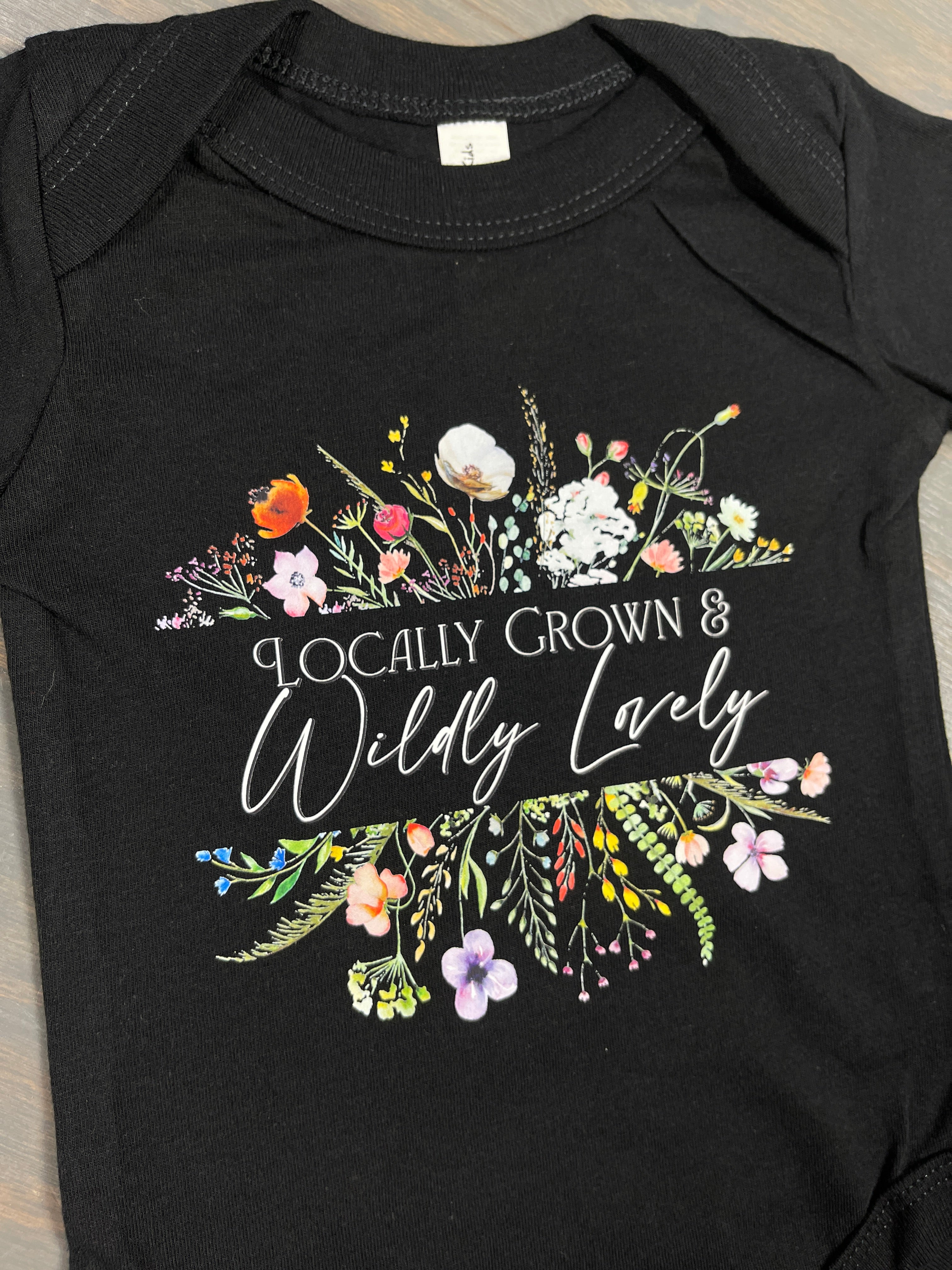 Locally Grown, Wildly Lovely Onsie