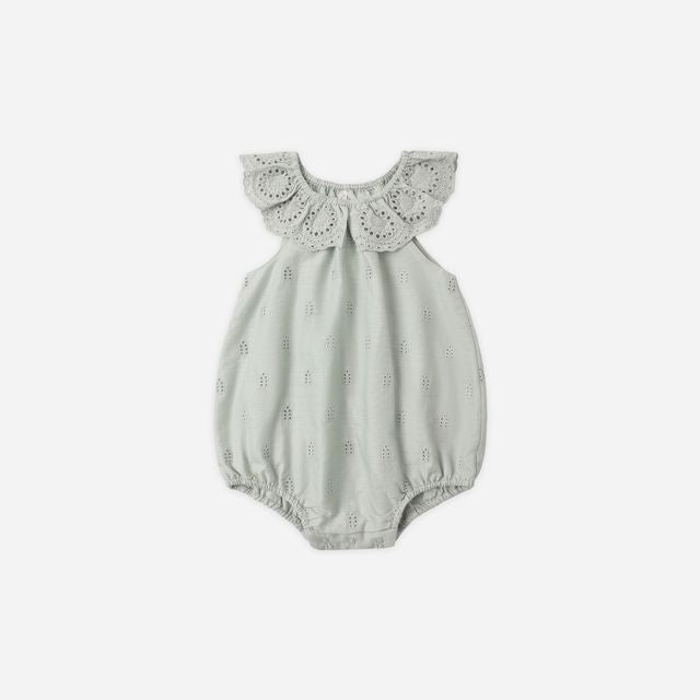 Myla Romper | Seafoam