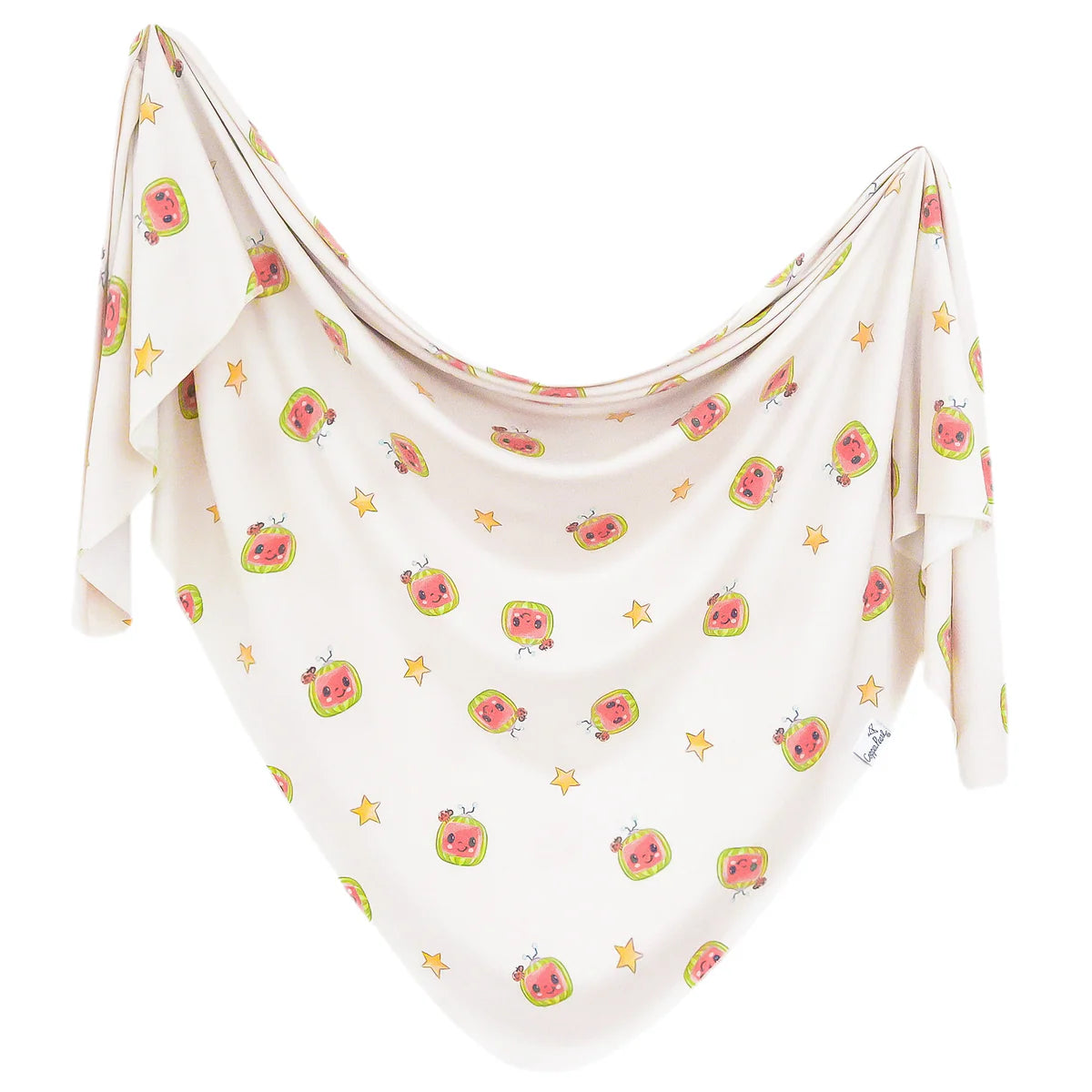 Copper Pearl Knit Swaddle Blanket - Cocomelon