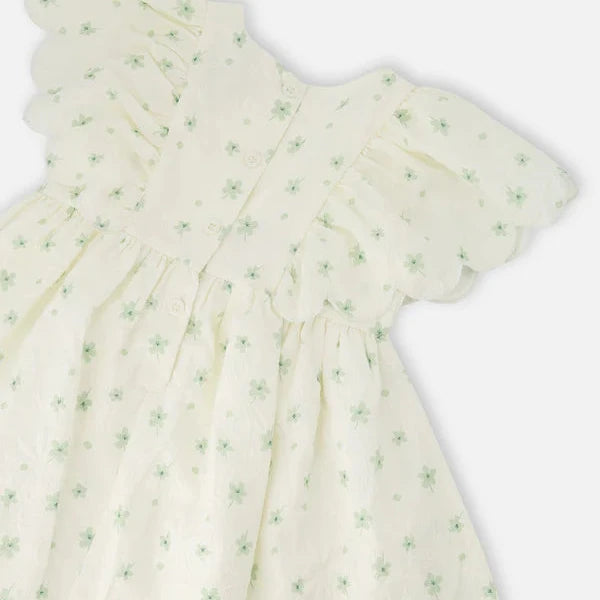 Printed Jacquard Dress