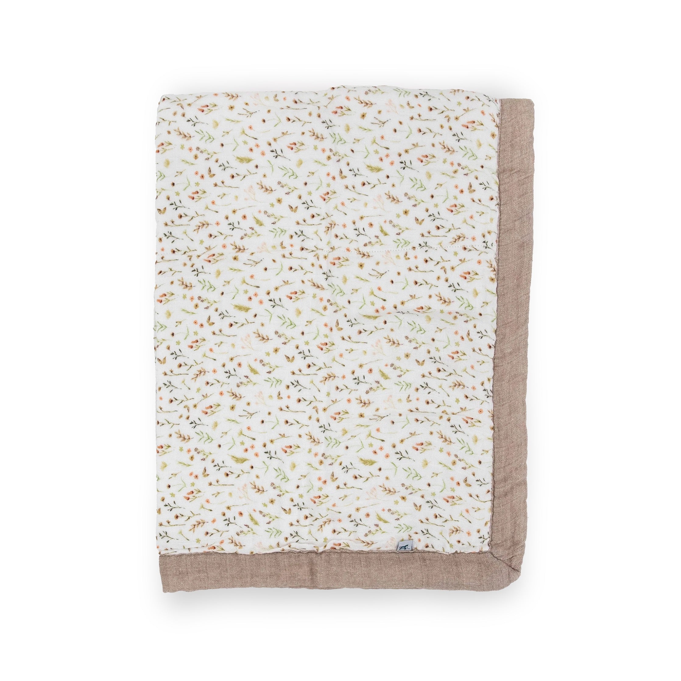 Organic Cotton Muslin Baby Quilt