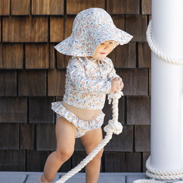 Rashguard Girls Set | Flower Fields