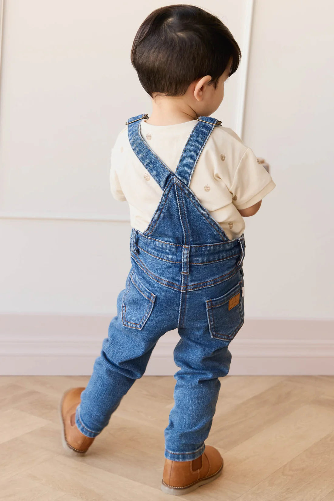 Jordie Overall - Mid Wash Denim