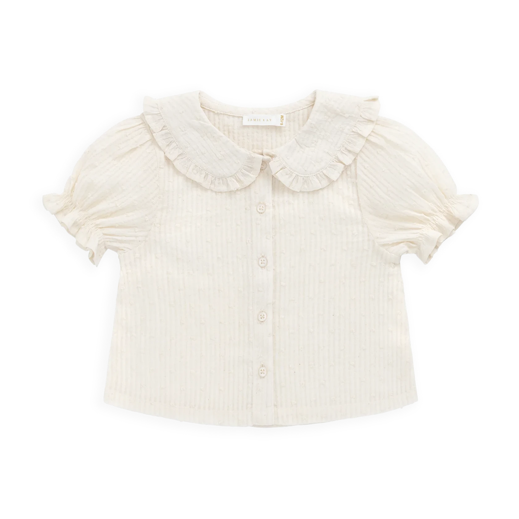 Organic Cotton Bowie Blouse | Parchment