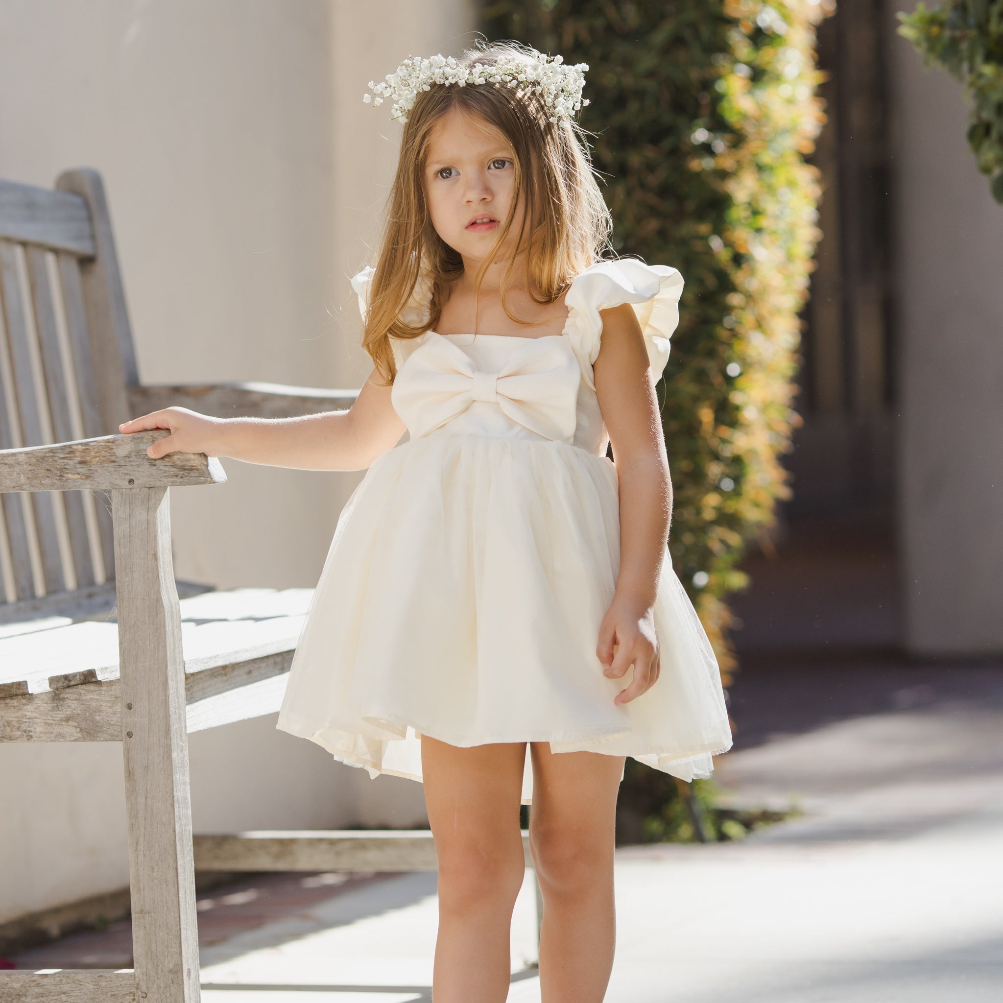 Madeline Dress | Ivory