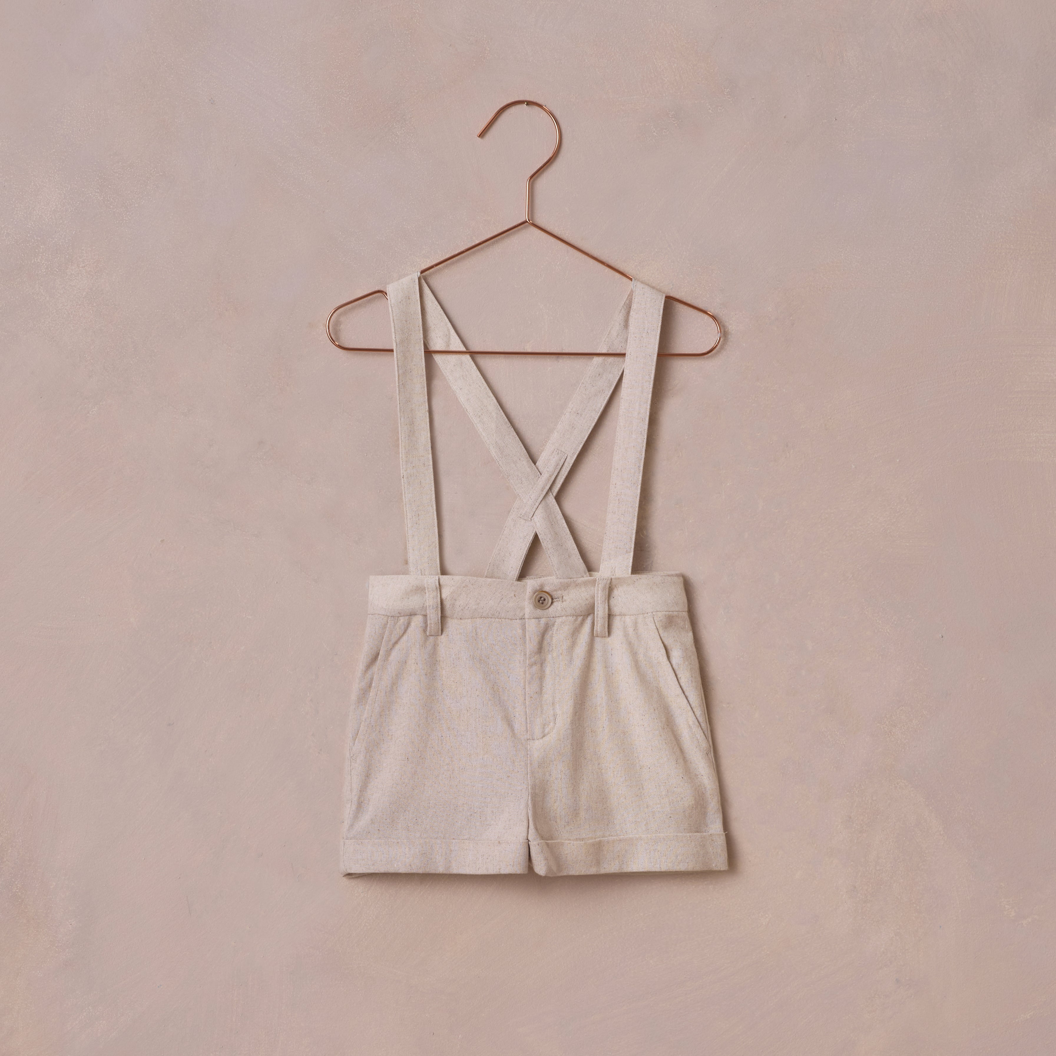 Suspender Short | Linen