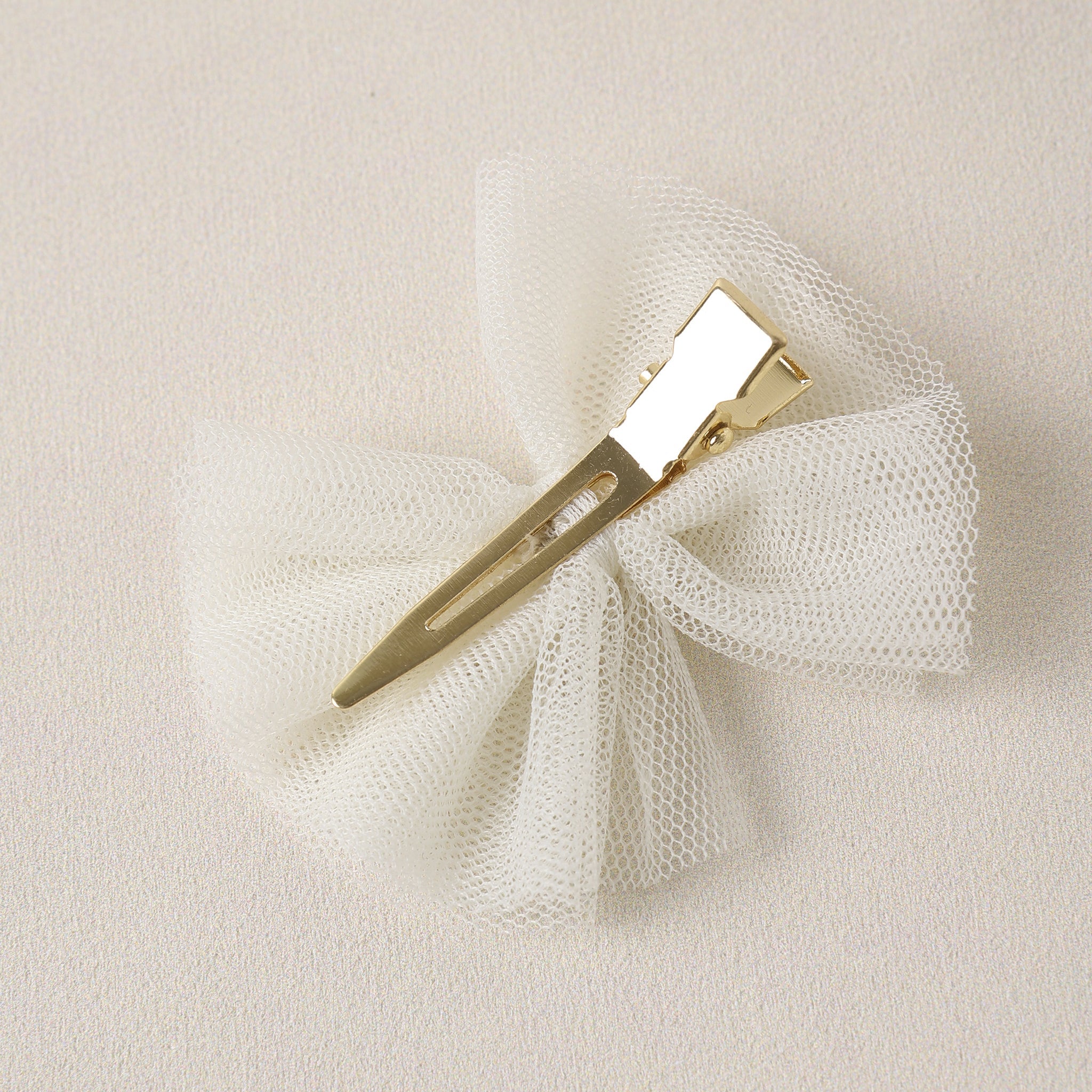 Flutter Tulle Clips | Ivory