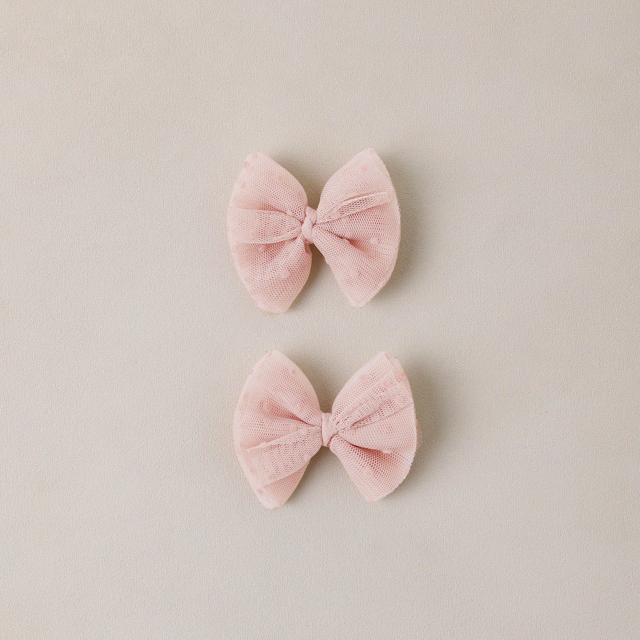 Flutter Tulle Clips | Cotton Candy