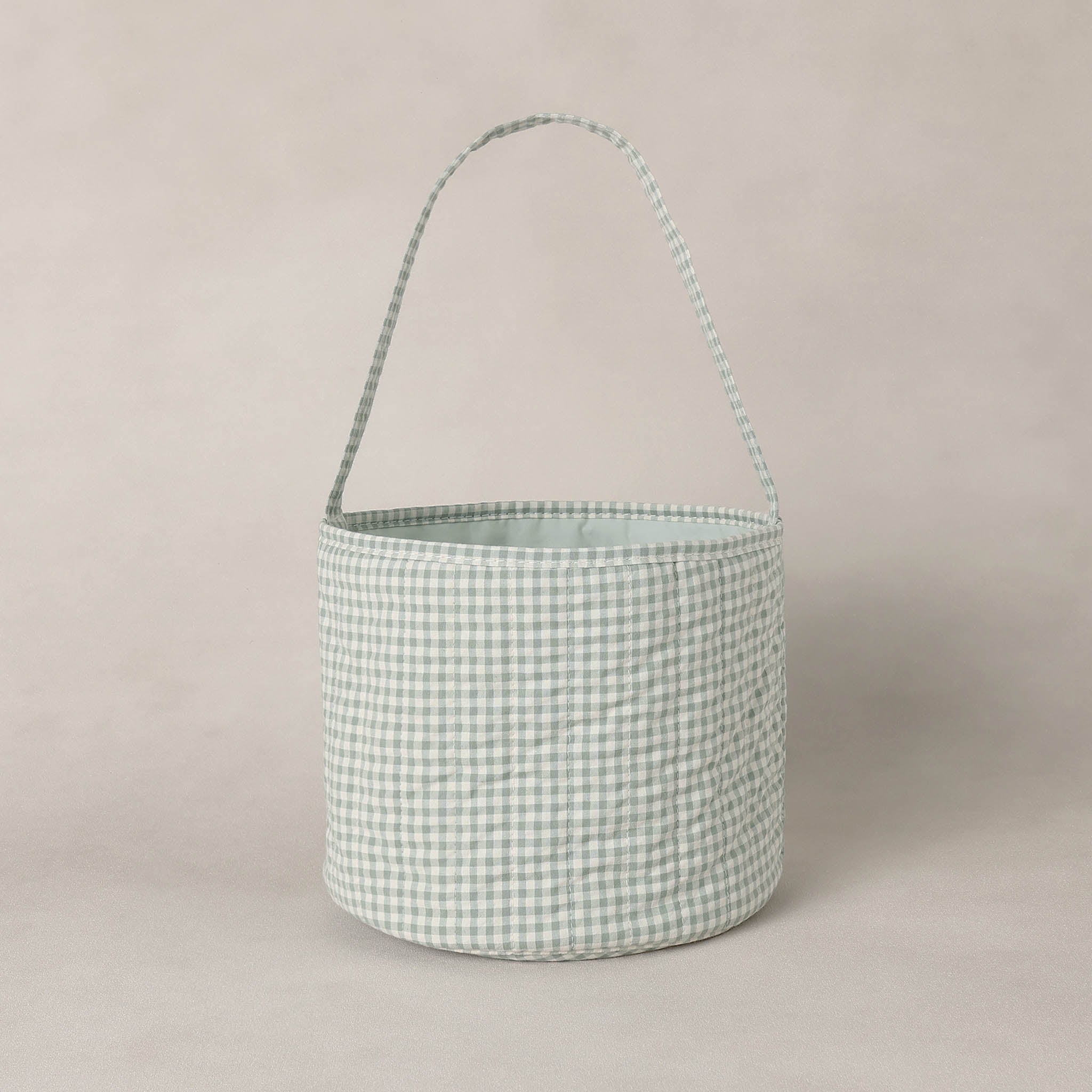 Easter Basket | Eucalyptus Check