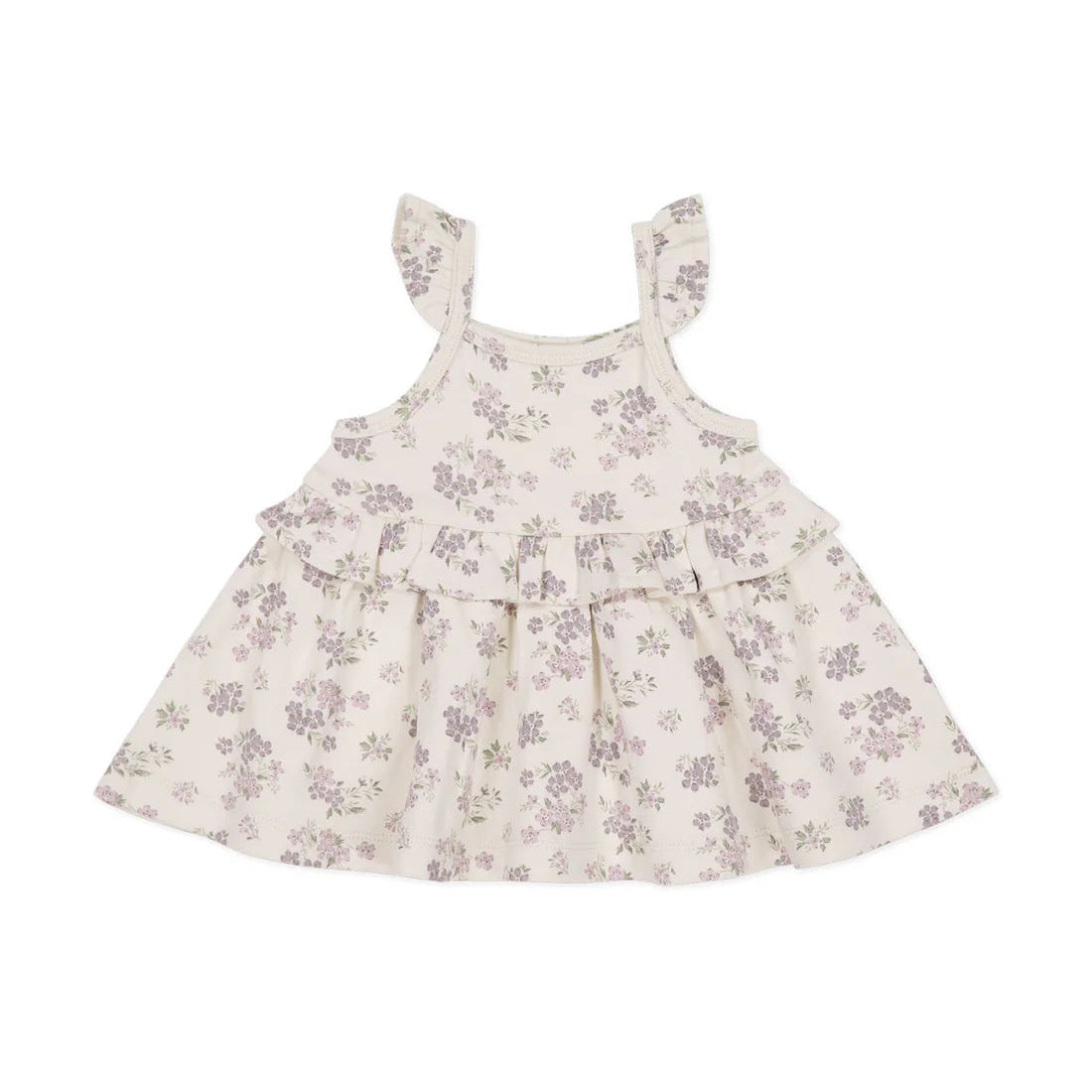 Organic Cotton Kaia Top + Biker Shorts - Selena Tofu