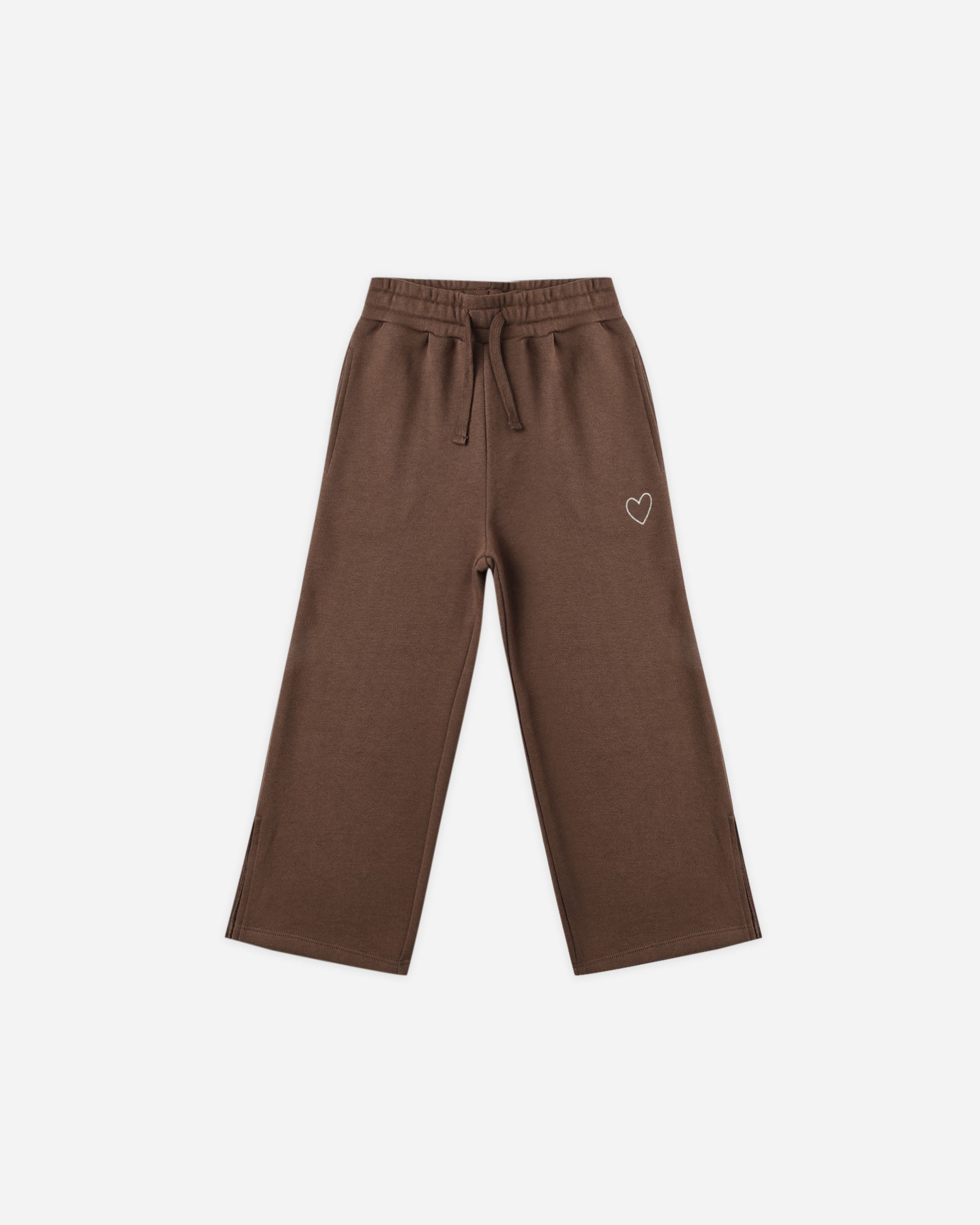 Hailey Sweatpant || Brown