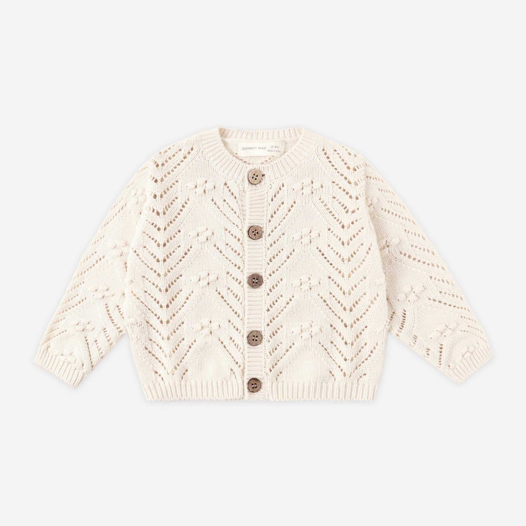 Knit Cardigan | Natural