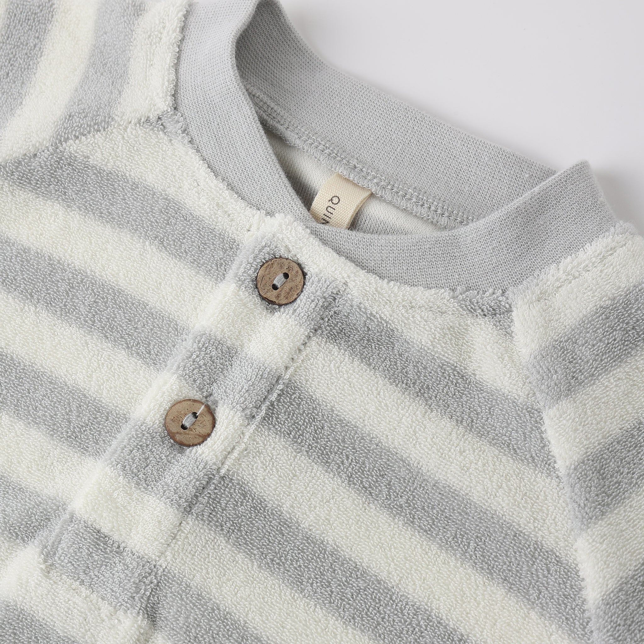 Terry Henley Romper | Sky Stripe