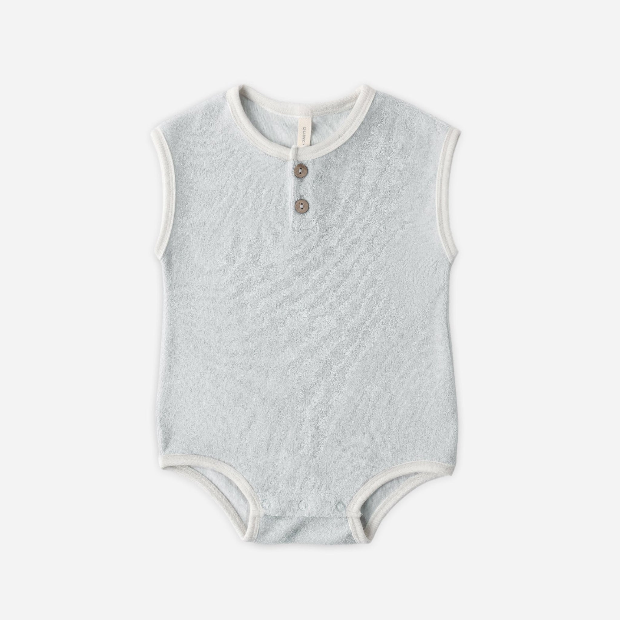 Terry Cloth Romper | Sky