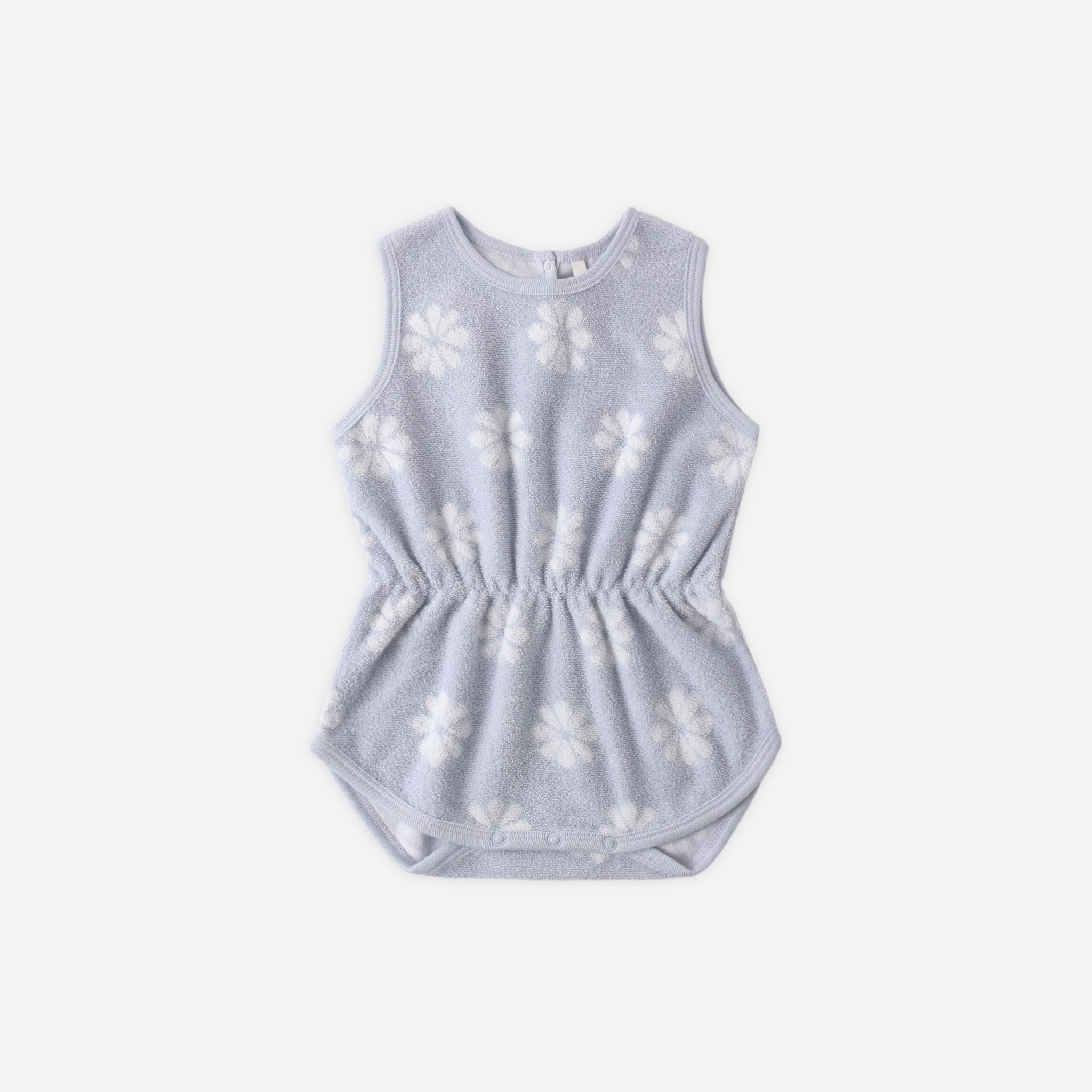 Cinch Playsuit | Periwinkle Daisy