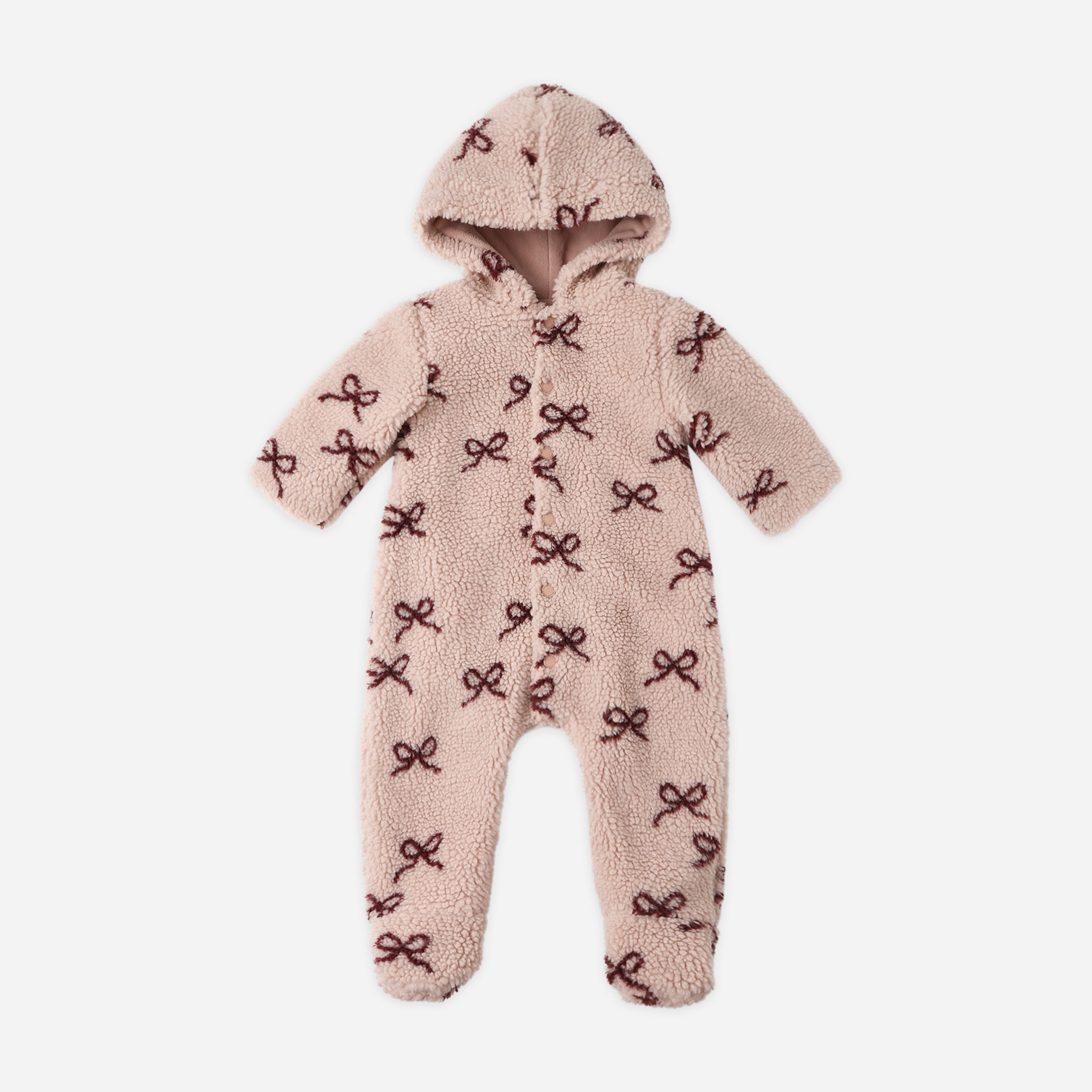 Fleece Jumpsuit || Bows