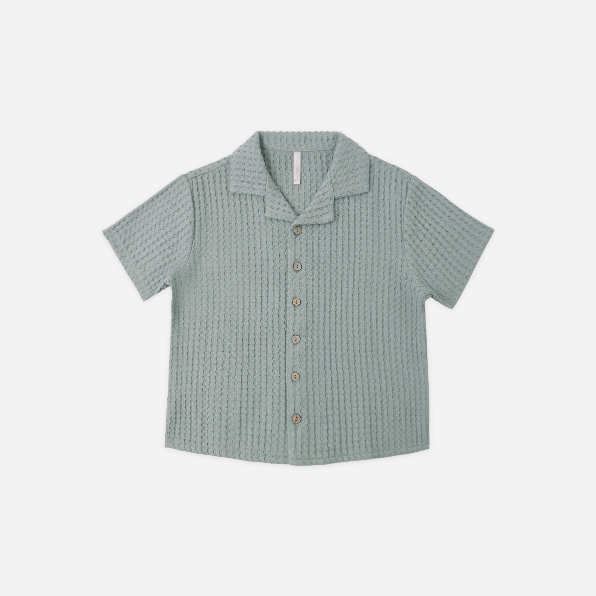 Lapel Collar Shirt | Sea Green