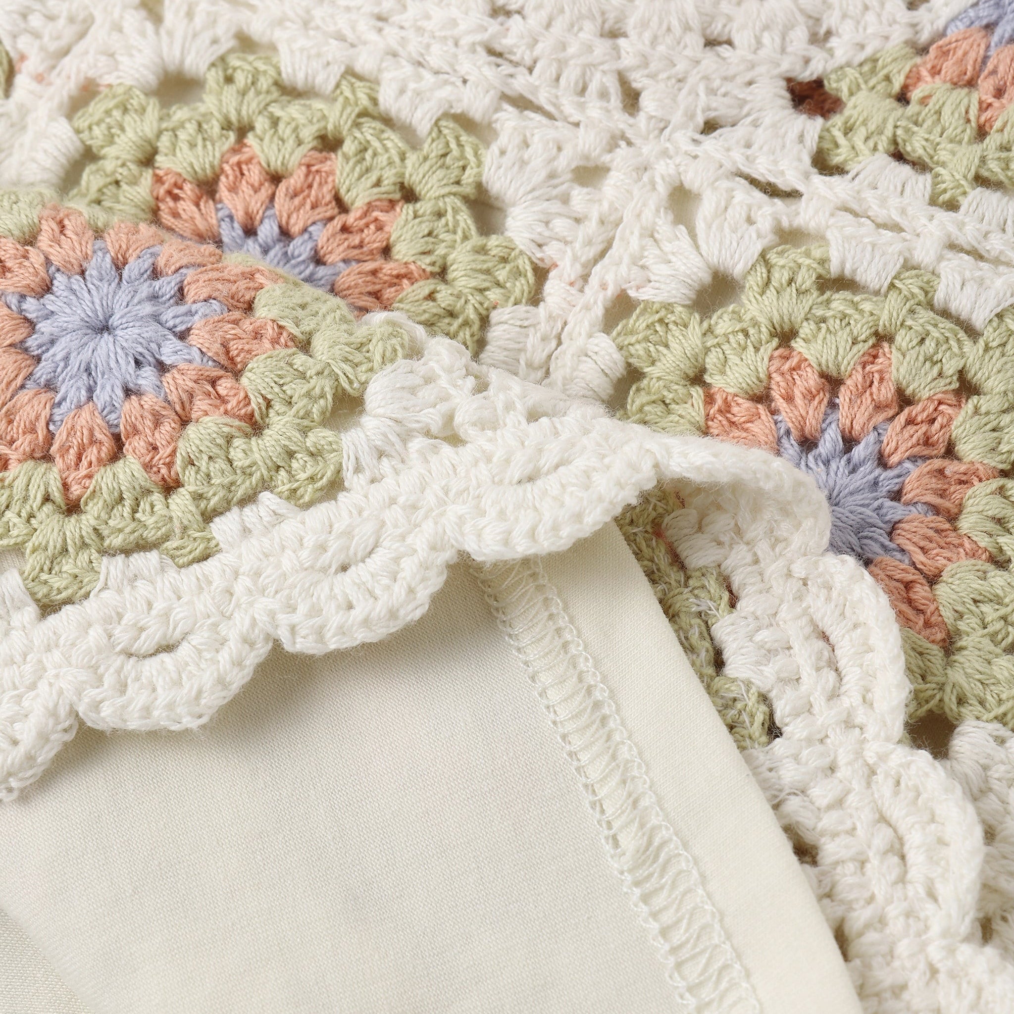 Crochet Tank Set | Citron Daisy Check