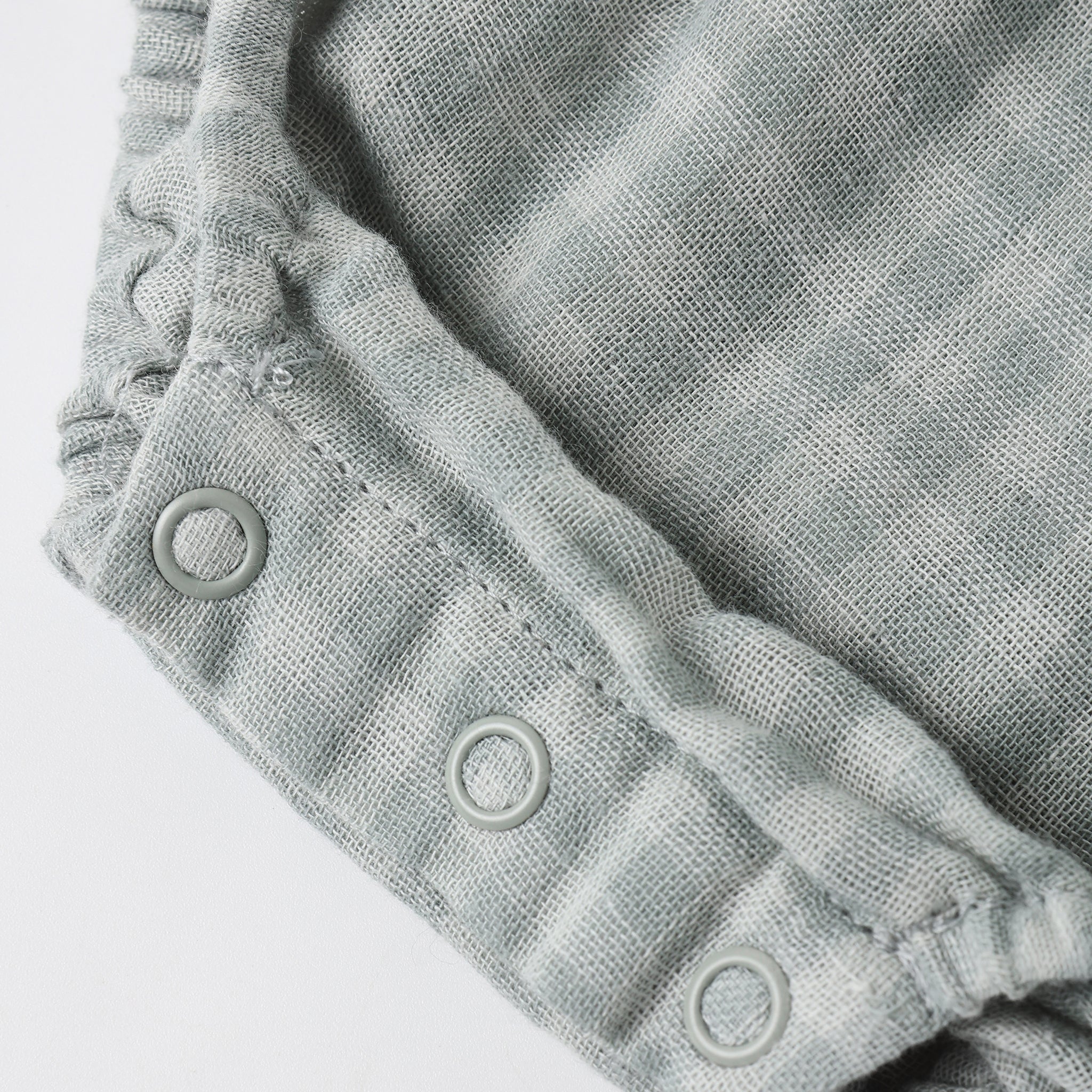 Maya Romper | Green Gingham