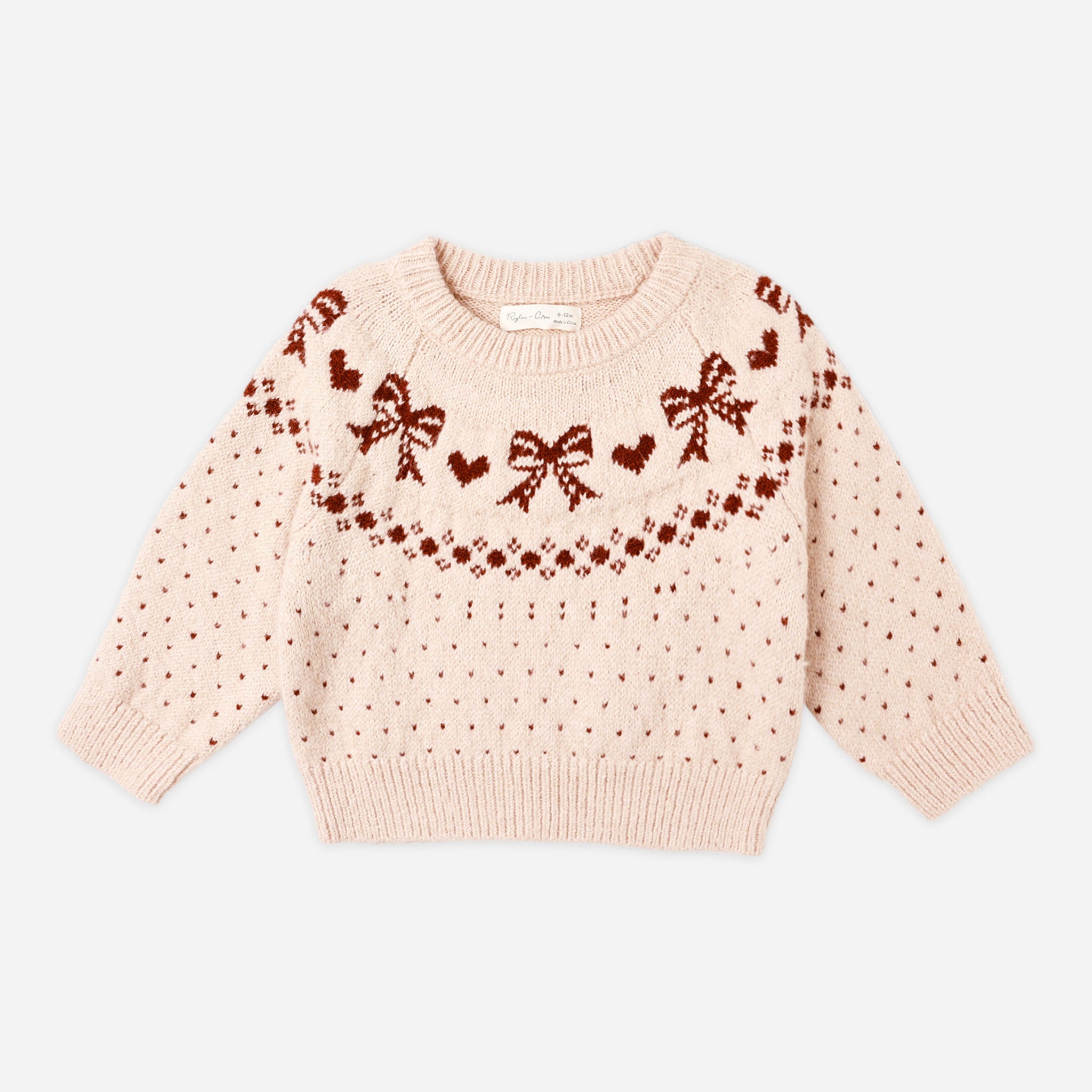 Fair Isle Sweater || Bows