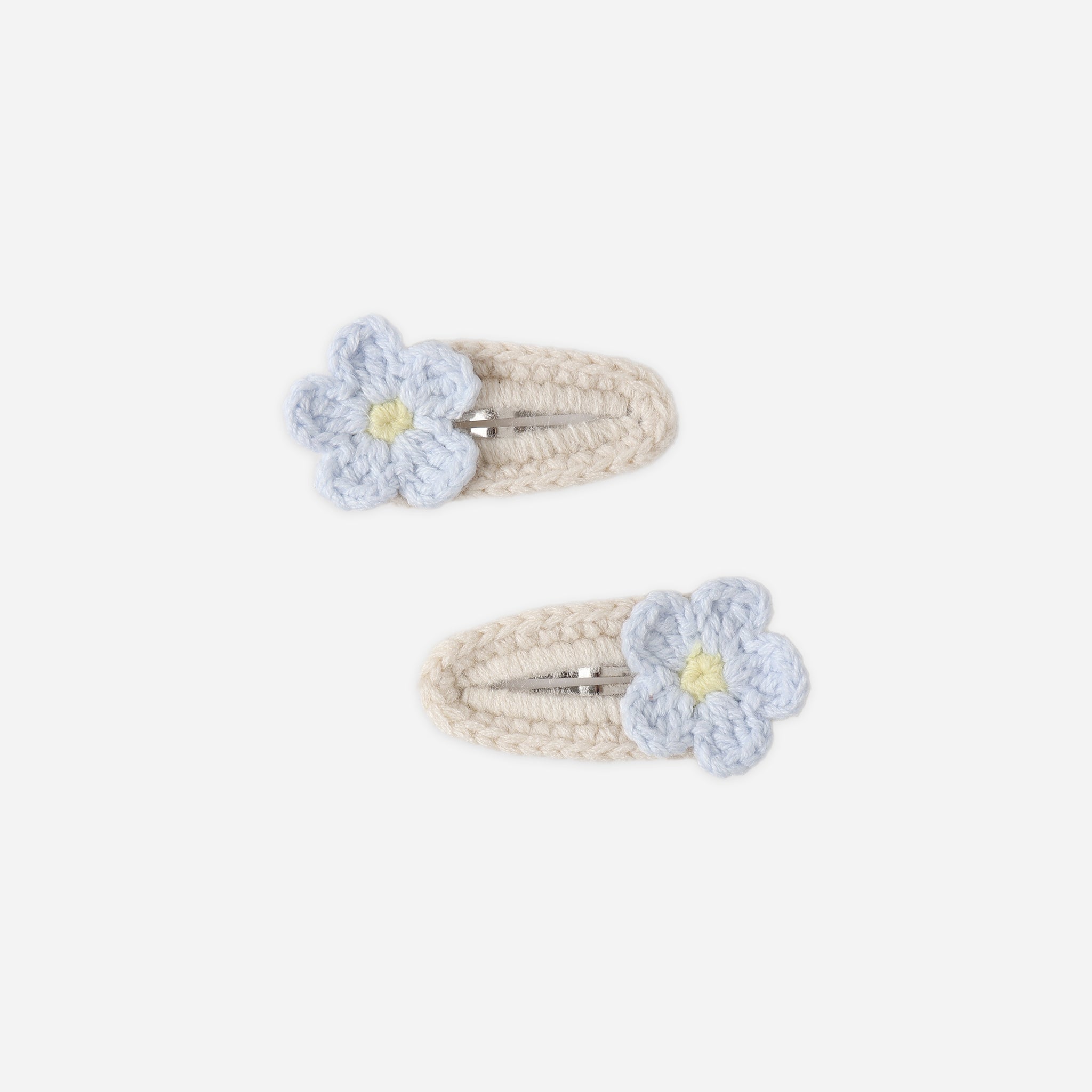 Crochet Clip Set | Natural