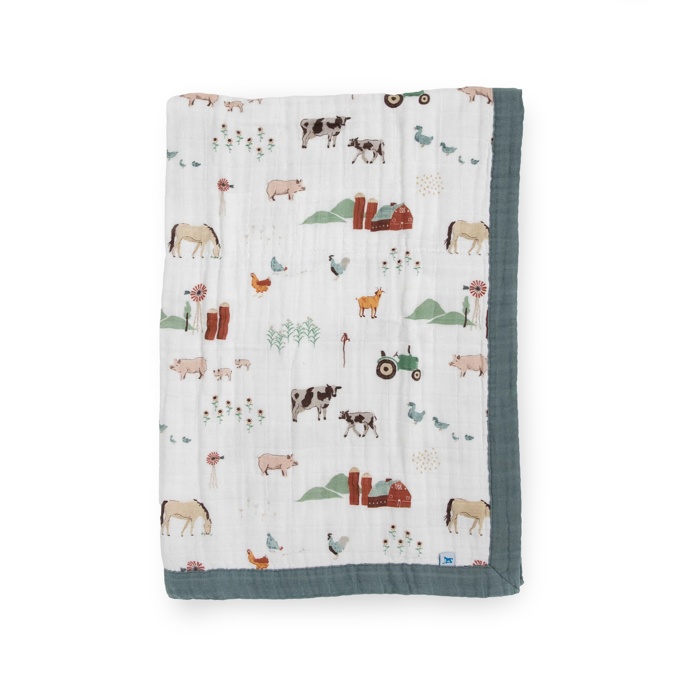 Cotton Muslin Baby Quilt