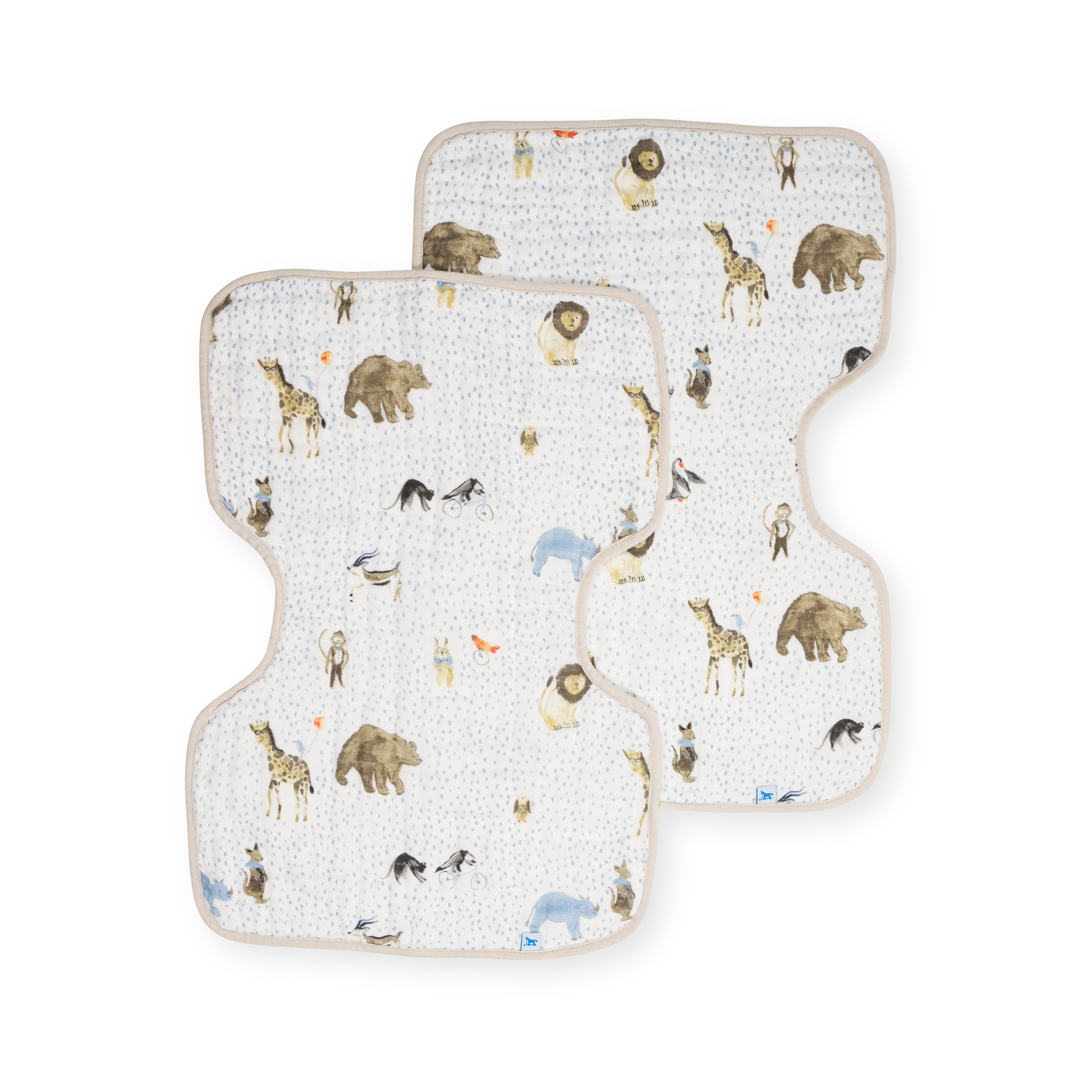 Cotton Muslin Burp Cloth (2 Pack)