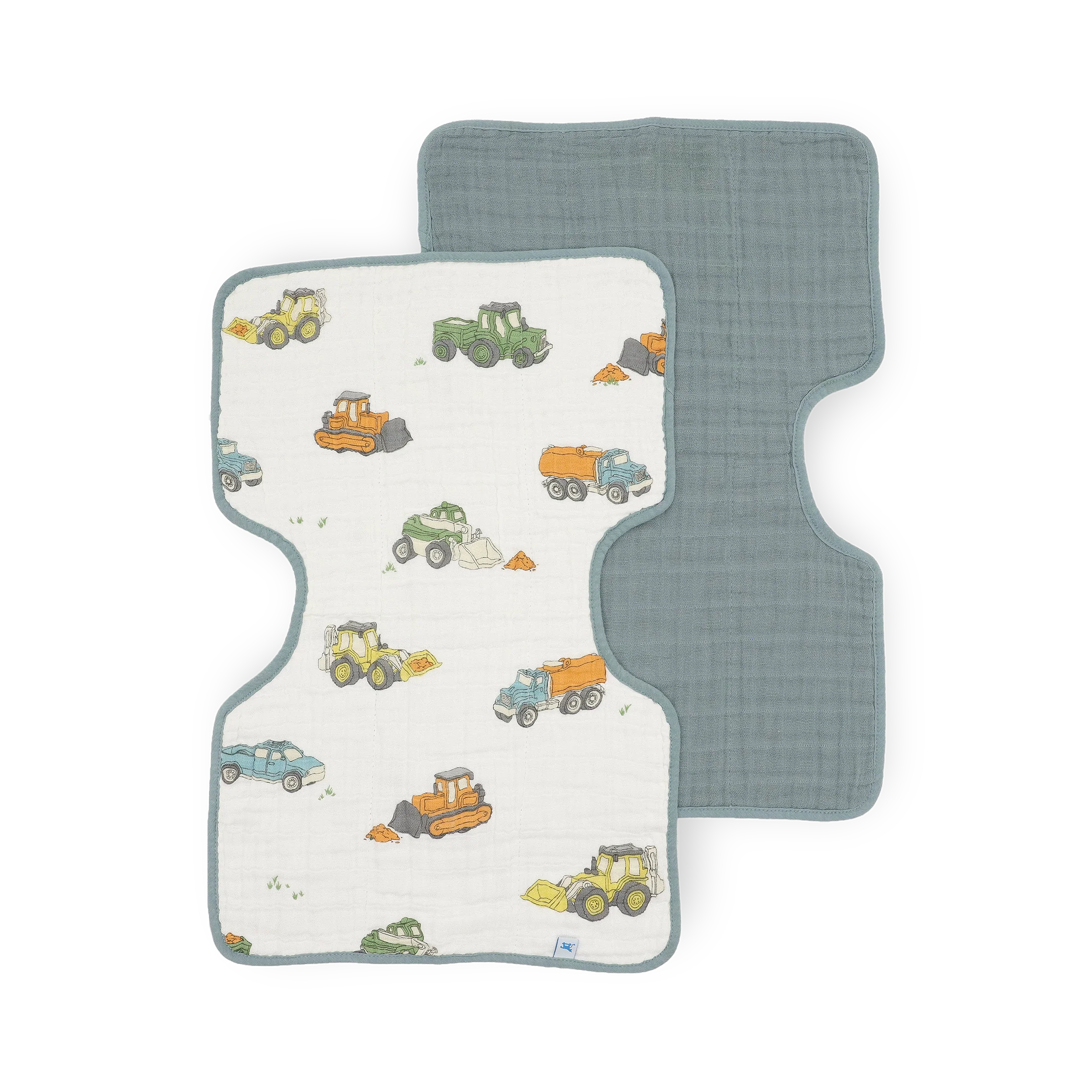 Cotton Muslin Burp Cloth (2 Pack)