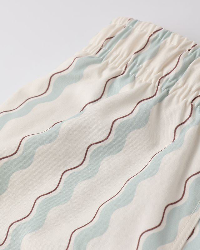 Swim Trunk | Wave Stripe