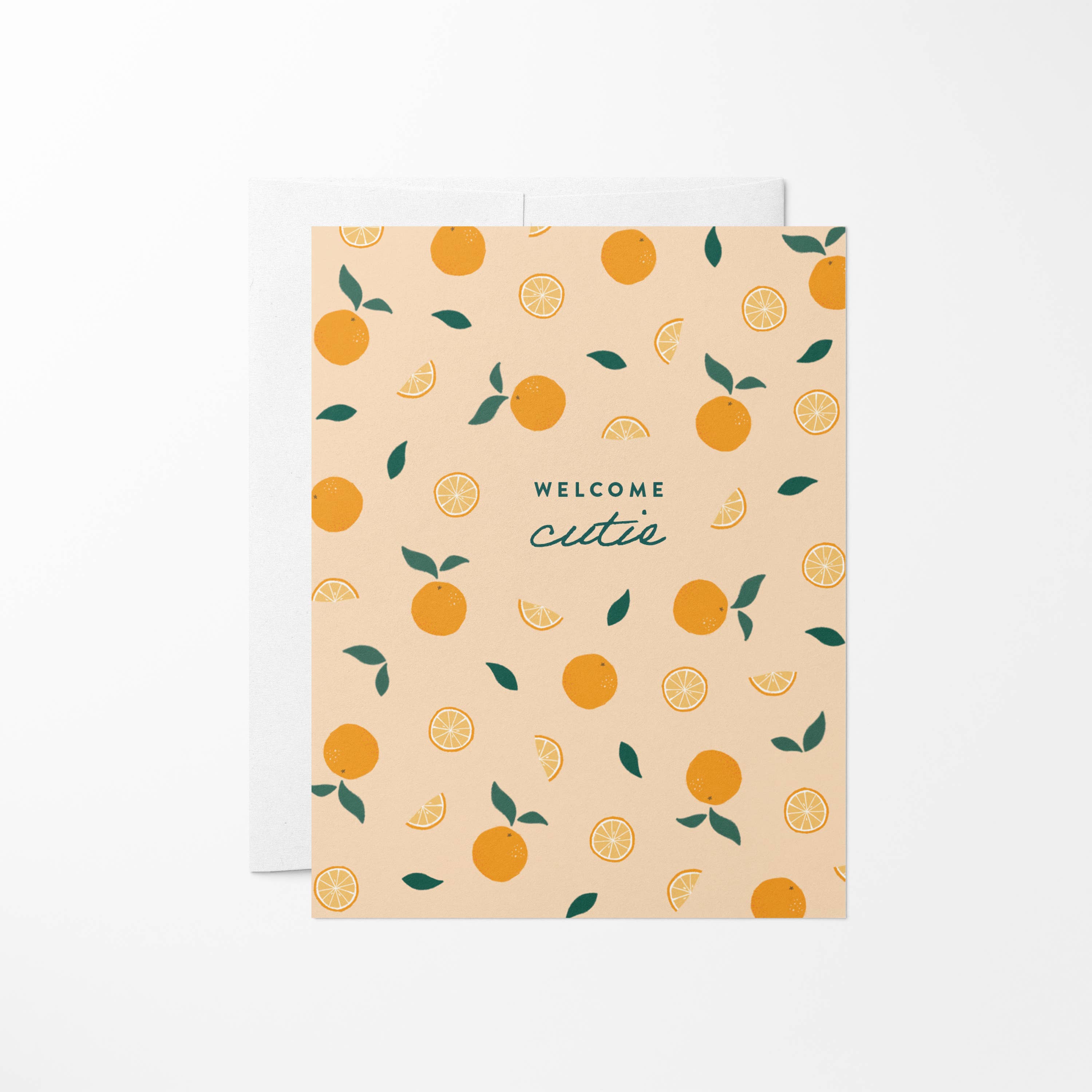 Welcome Cutie Baby Card
