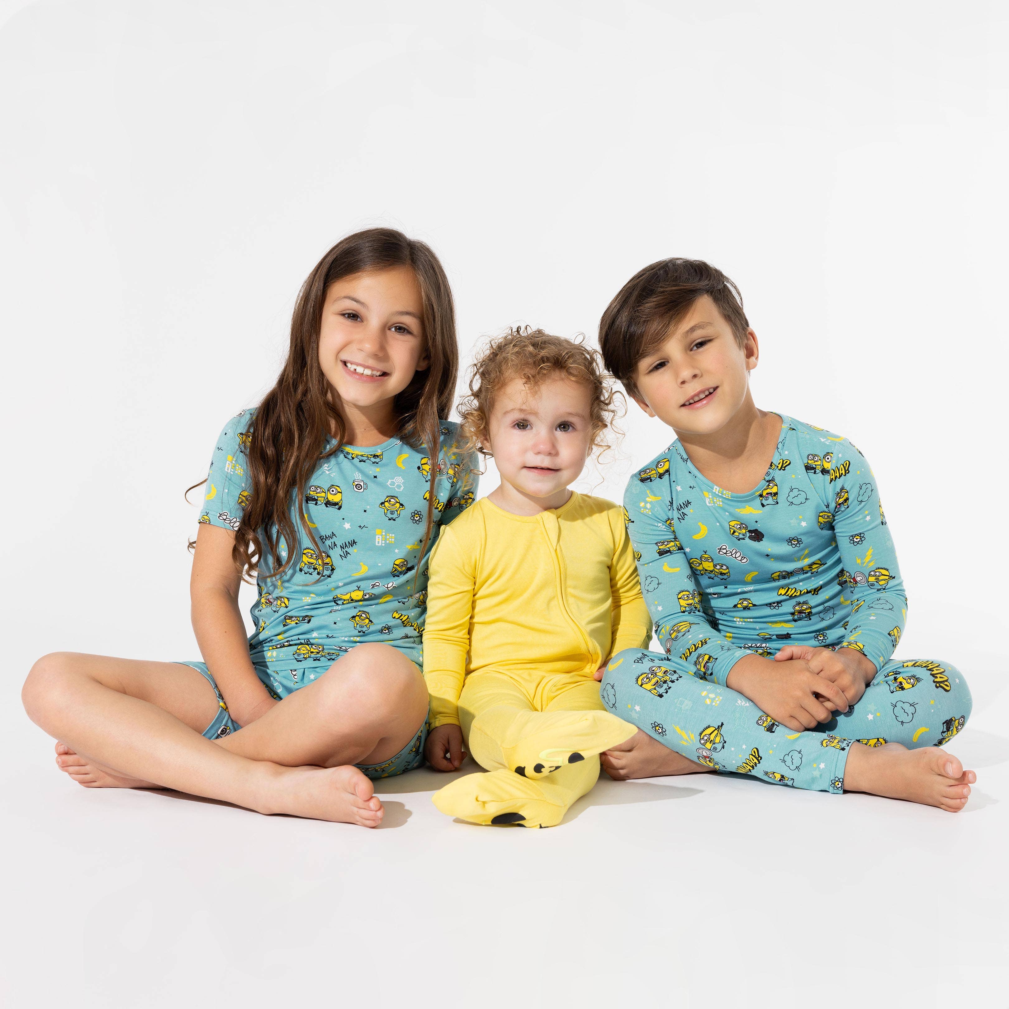 Minions Bello Banana Bamboo Kids Pajamas