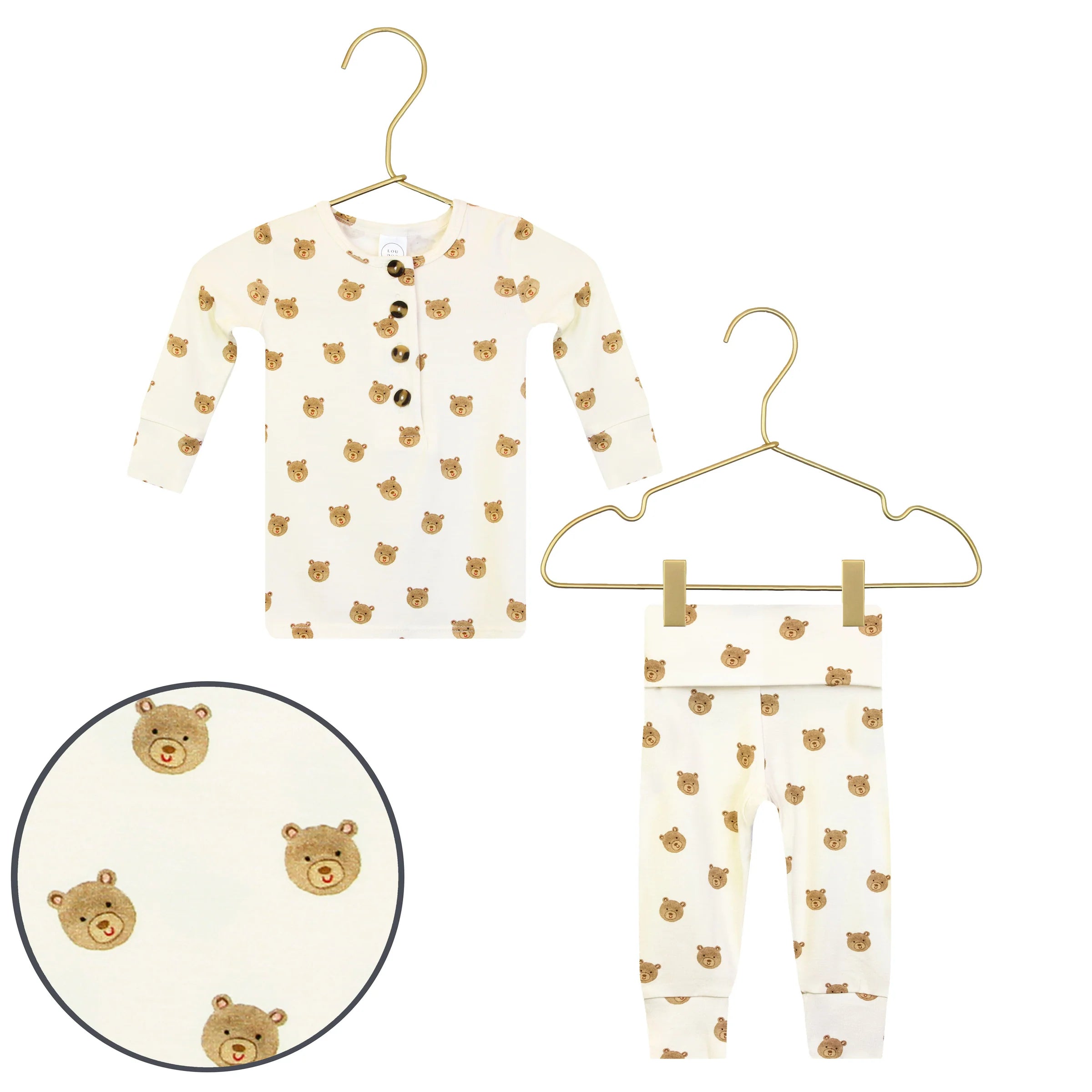 Teddy Top + Bottom Set