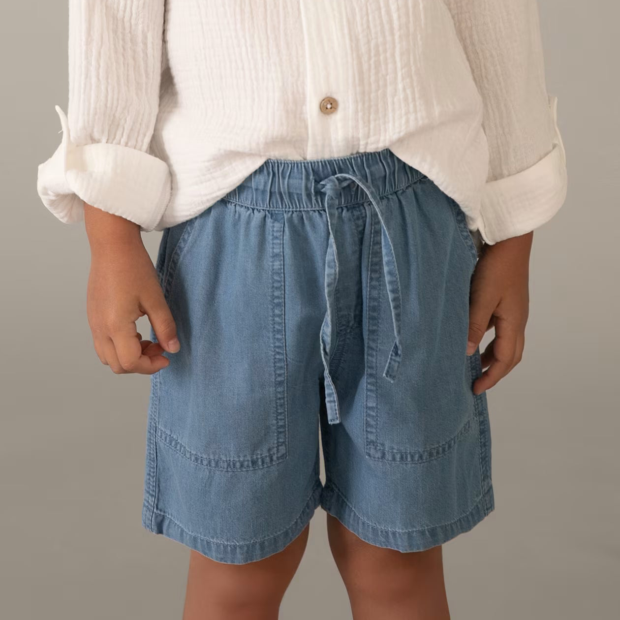Denim Shorts | Medium Denim