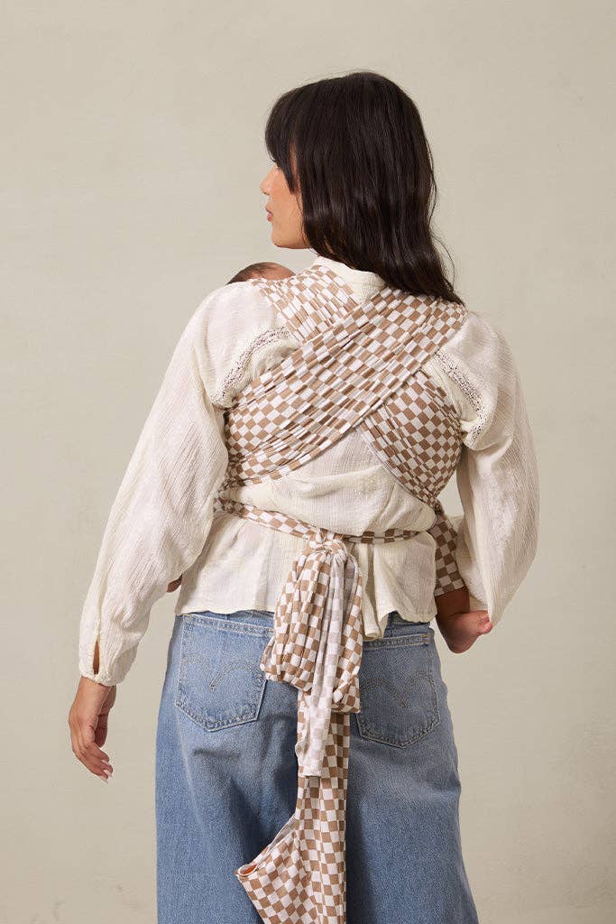 Solly Wrap | Almondine Chequer
