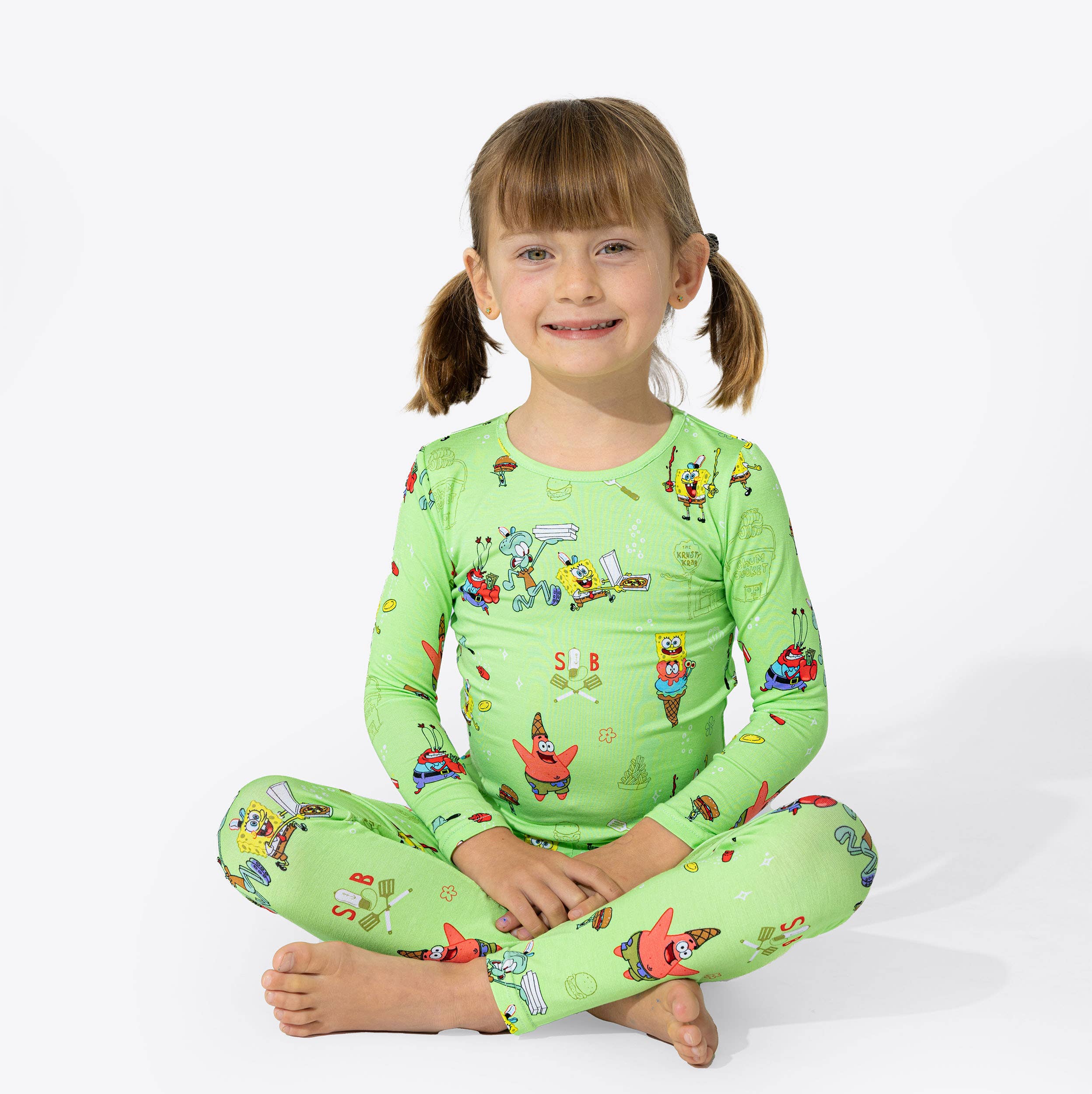 SpongeBob Foodie Kids Bamboo Pajamas