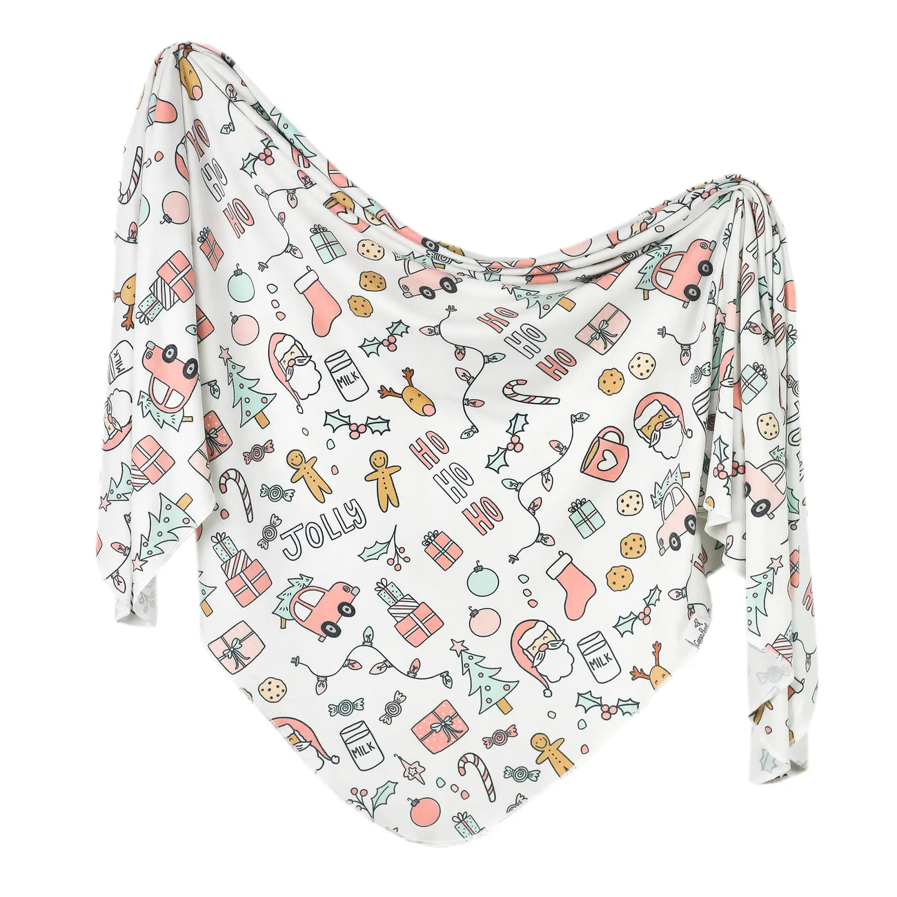 Copper Pearl Knit Swaddle Blanket (Holiday)