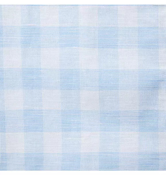 Gingham Linen-Cotton Shirt