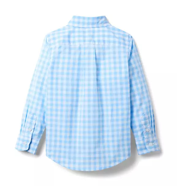 Gingham Popin Shirt