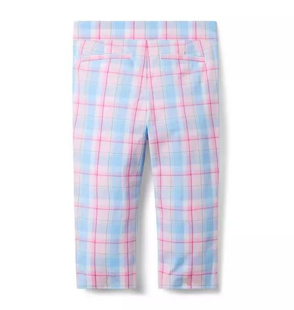 Plaid Canvas Pant