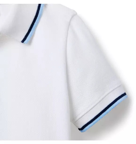 The Stripe Trim Polo