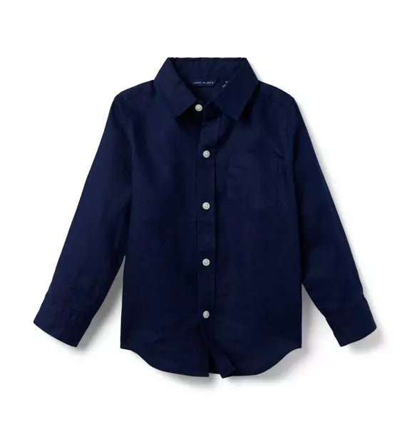 Merchant Marine Linen Shirt