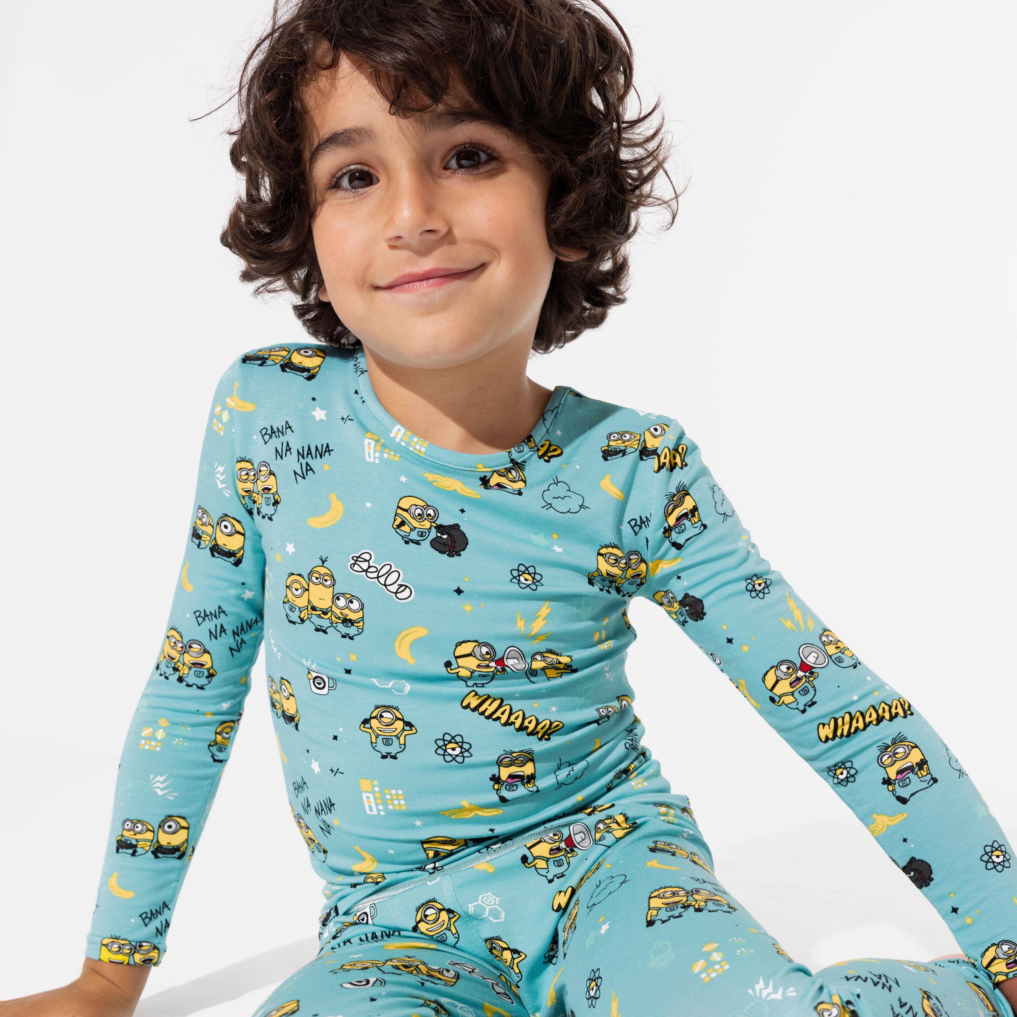 Minions Bello Banana Bamboo Kids Pajamas