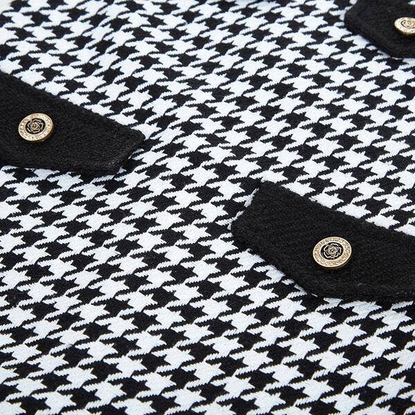 Houndstooth Dress
