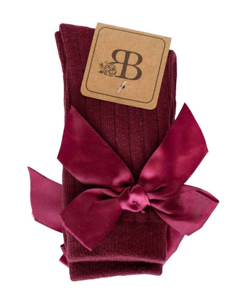 Martha Bow Front Midi Socks