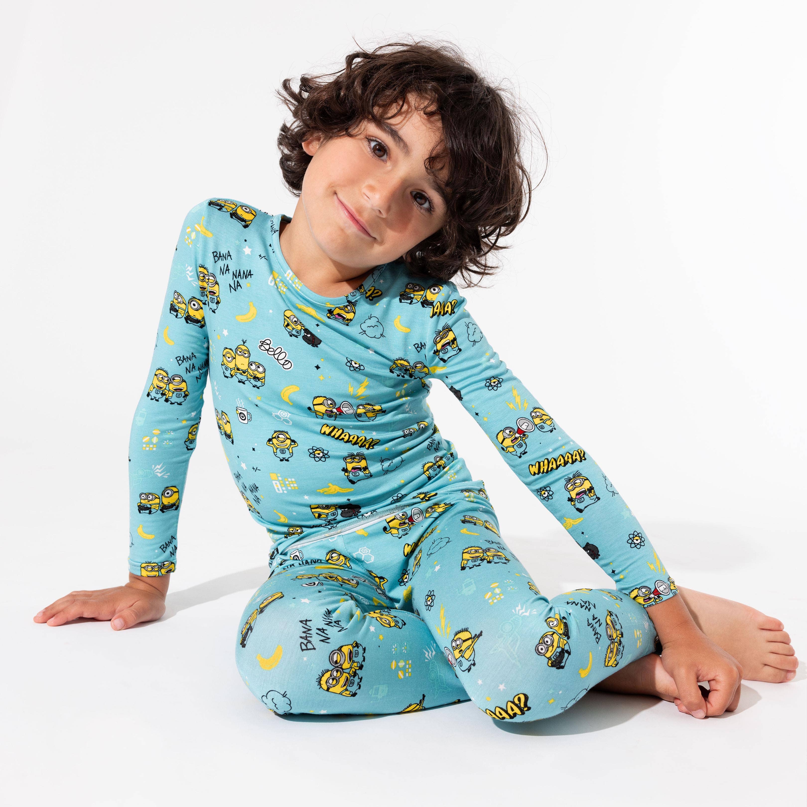 Minions Bello Banana Bamboo Kids Pajamas