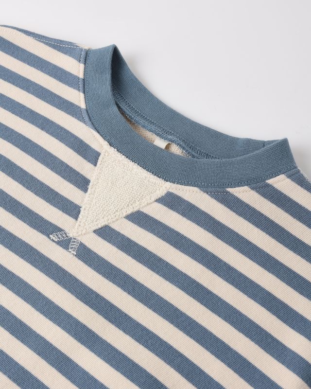 Oversized Crew | Marine Stripe