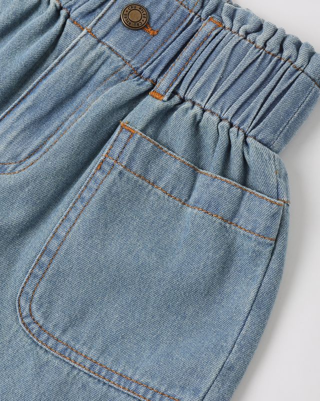 Alba Short Denim | Washed Blue