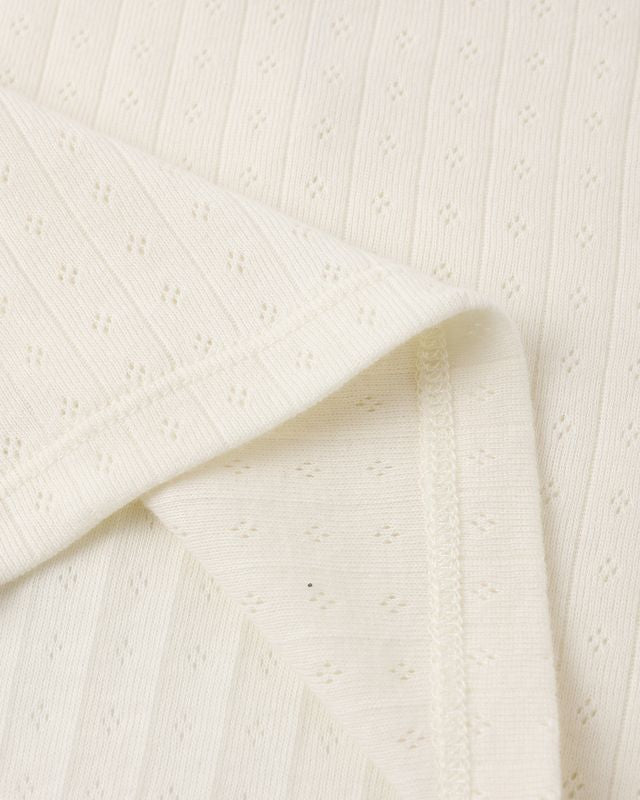 Pointelle Lounge Set | Ivory