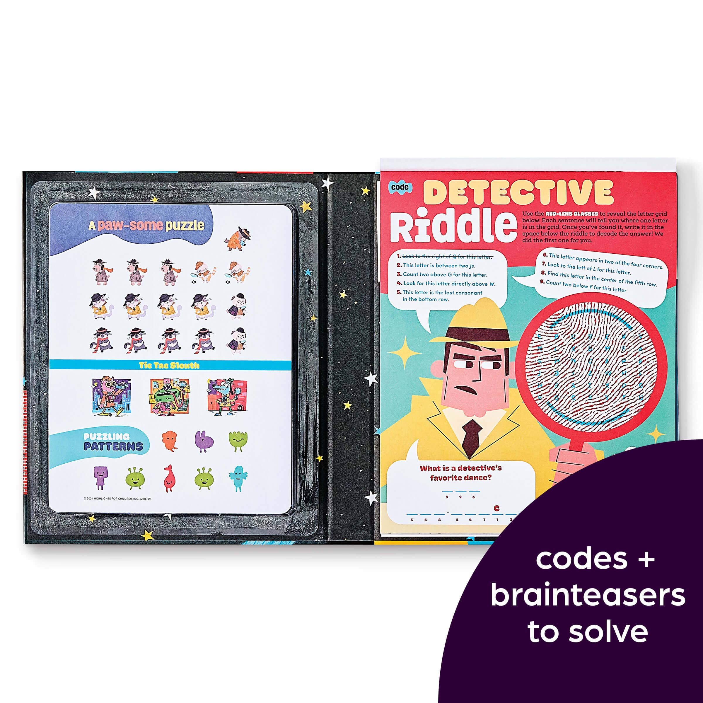 BrainPLAY Top Secret Spy Puzzles and Codes